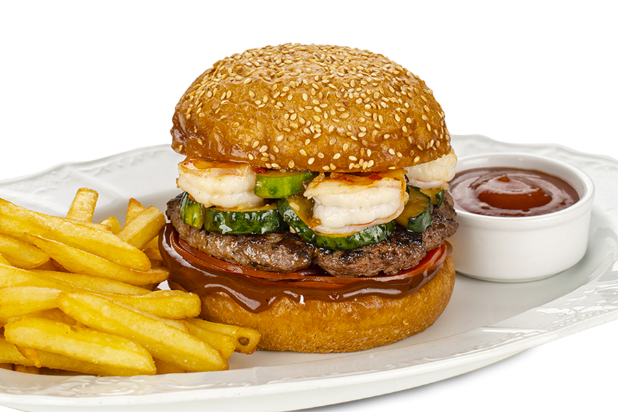 Бургер Азиан стайл