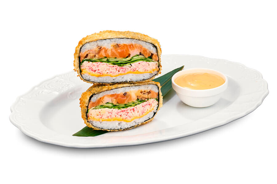 Крабсбургер на дом