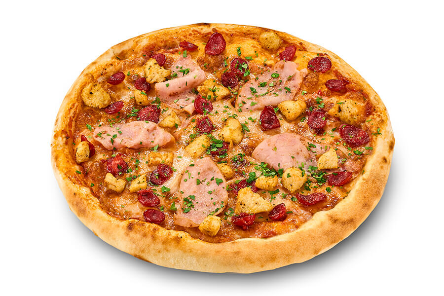 Пицца Мега мясная заказать 